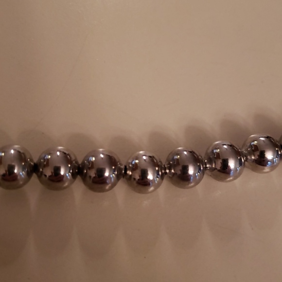 Silver Bead Bracelet - Picture 3 of 3